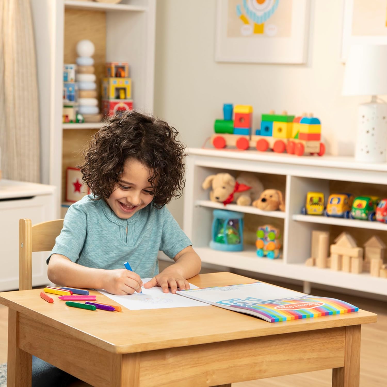 Melissa & Doug Drawing Pad (9 x 12 inches) with 50 Sheets of White Bond Paper - Image 7